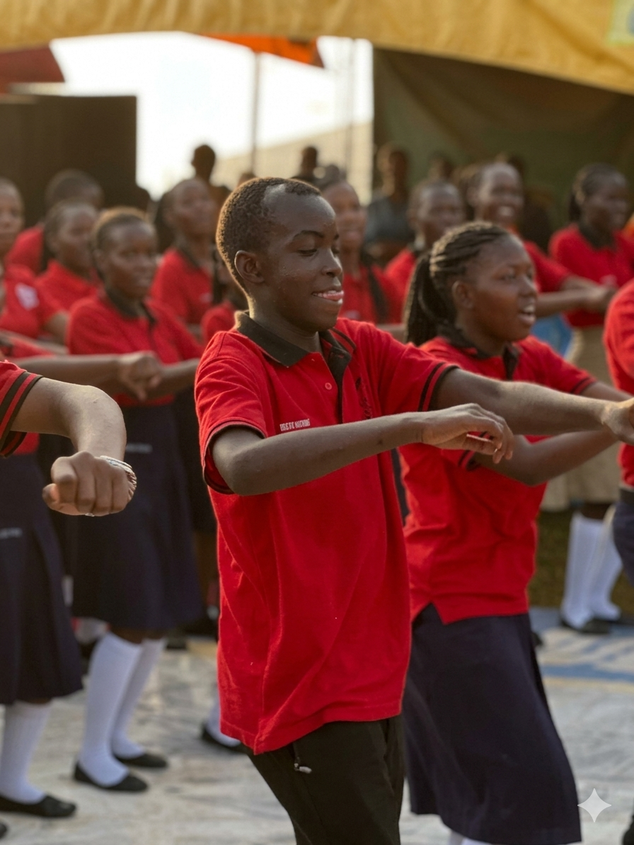 Children dancing